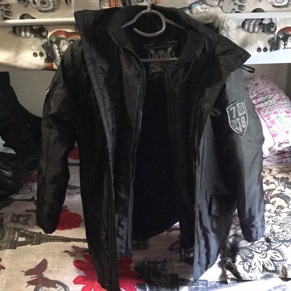 A Pelle Pelle black jacket
